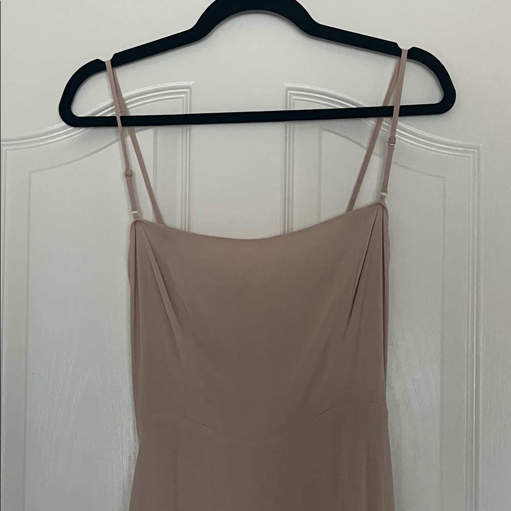 Reformation Ingrid Dress in Champagne - Picture 9 of 14